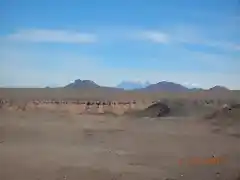 valle de la luna y volcanes,SP de Atacama.