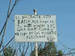 valla insulto