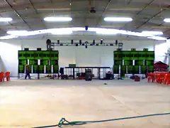 instalando el sonido en valle nacional.