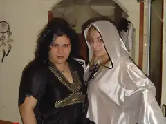 dos hermanas en halloween