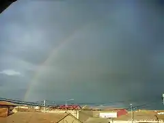 Arcoiris sobre el futuro albergue de Villafafila (Consu.MC)