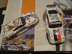 Porsche 911GT2 LM1997 y Porsche 911GT1 LM1996
