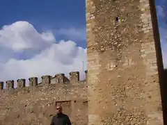 Martn en la muralla  de St. Francesc