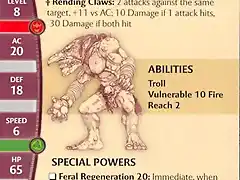 Feral Troll stats DDM2.0