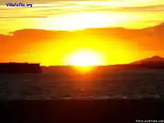 Cuando el atardecer llega a su fin