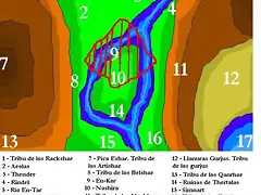 mapa del valle En-Kor