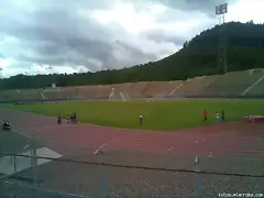 la canchan.. en ese momento havian unas competencias de atletismo la canchan.. en ese momento havian unas competencias de atletismo