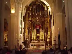 Altar de Triduo en honor a Santa Marta - sevilla