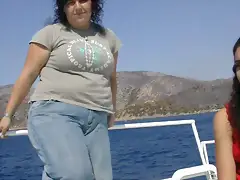 yo en el barco