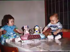 Mam festejaba cumple ese da, nosotros mitad de cumple!