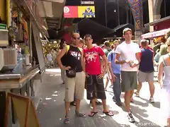 En la boqueria con pako