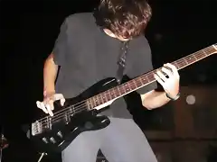 Ese Mark rockstar con su bajo