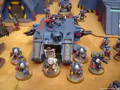 Land Raider con exterminadores