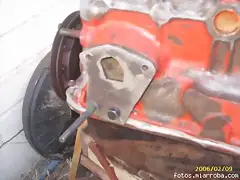 adptador en el motor