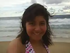 Yo en la playa!!