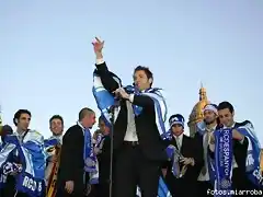 Tamudo con la Copa del Rey conquistada en el 2006