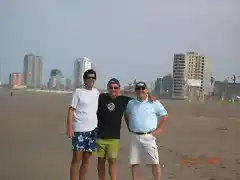 Beli,Omar y Marco,playa Brava