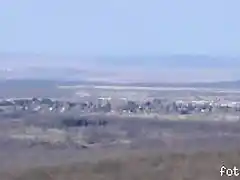 Panormica de Riaza desde el mirador de San Benito