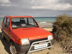A pie de playa