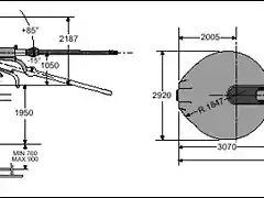 76 62 gun mount Compact, Technical details