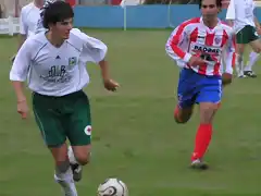 Imagen del partido entre Peas y Atco Monzn