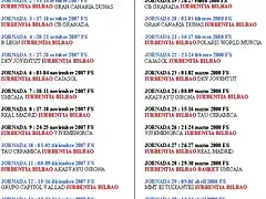 calendario acb iurbentia bilbao basket temp 07 08