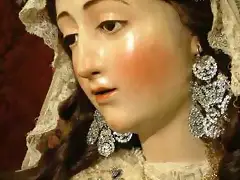 Imagen del bello rsotro de la Virgen