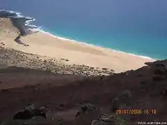 playa de la concha de isla graciosa