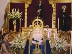 VIRGEN  DE LA SALUD EN BESAMANOS - SEVILLA