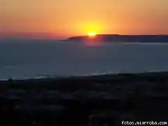 PUESTA DE SOL DESDE LA CASA