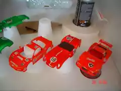 Porsche Ferrari i Honda
