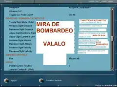 controles de bombardeo 1