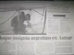 Asmar recibe buque argentino