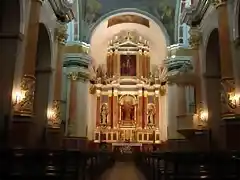 Interior de la Parroquia