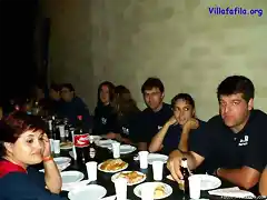 En una de las interminables meriendas Agosto 2005