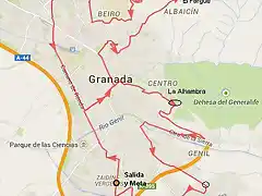 Mapa Granada
