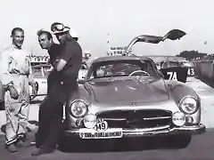 Mercedes 300SL Stirling Moss & Fon Portago - TdF '56