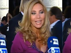 Norma Duval escote por Roberto Cavalli Norma Duval escote por Roberto Cavalli