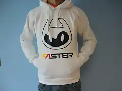 sudadera faster delante capucha