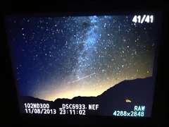 Lluvia de estrellas 11-8-2013 Lluvia de estrellas 11-8-2013