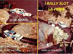 Cartel rally slot la feria