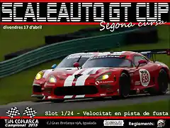 Cartell Scaleauto GT - cursa 2