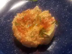 Tartar ensaladilla de mariscos