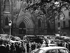 Barcelona Pl. de la Catedral 1970