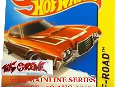 2014-#134-'72 Ford Ranchero-ORANGE-US