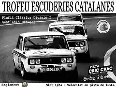 Cartell Gentleman - Cursa 4 - Escuderies Catalanes