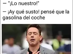 SE ACABO LA GASOLINA