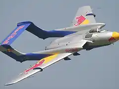 De Havillan Sea Vixen de la Red Bull Air Force