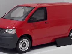 VW Transporter T5 Roja