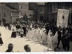 Procesión Corpus Christi Avilés 1927